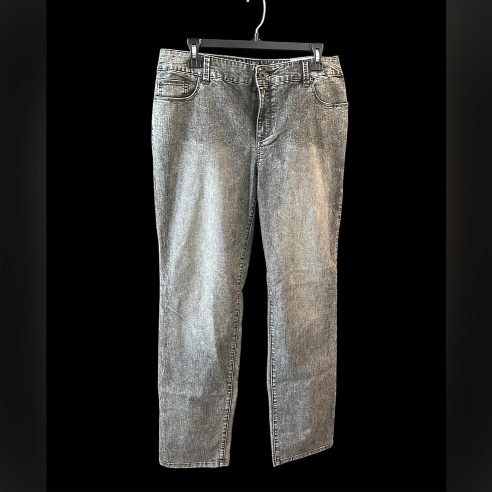 CHICO'S Platinum Denim Ultimate Fit Slim Leg Jeans size 2 (women’s 12) NWT